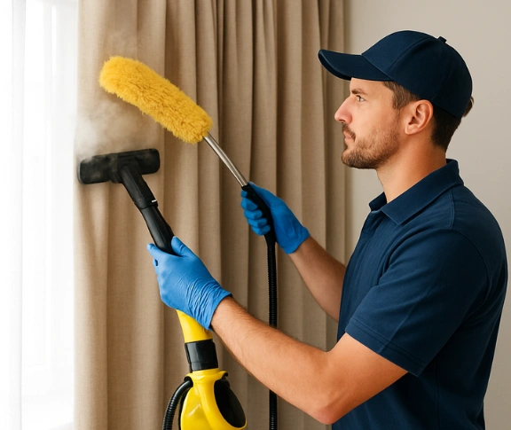 Trusted blind cleaning technician Matty Curtain Cleaning jannali-nsw QLD